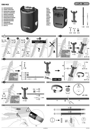 Ortlieb Fork-Pack Plus villára rögzíthető táska 10.Kép