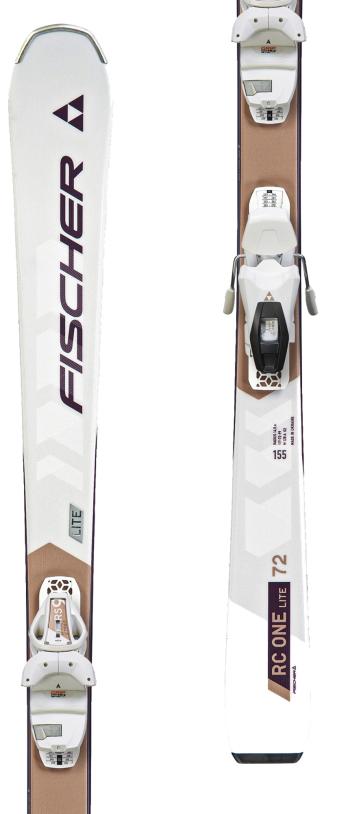 Fischer RC One Lite 72 skis with Fischer RS9 GW SLR Pro bindings 1.Image