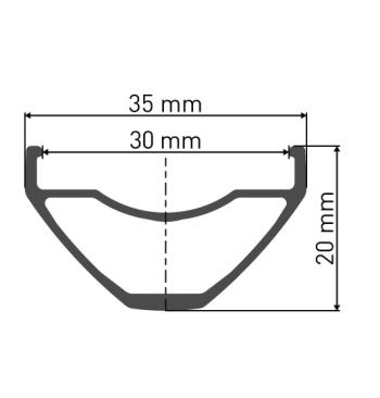 DT Swiss M 1900 Spline MTB 29 Shimano 30 mm 12x142 rear wheel 2.Image