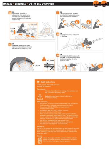 SKS Bluemels Style 28/46 mudguard set 13.Image