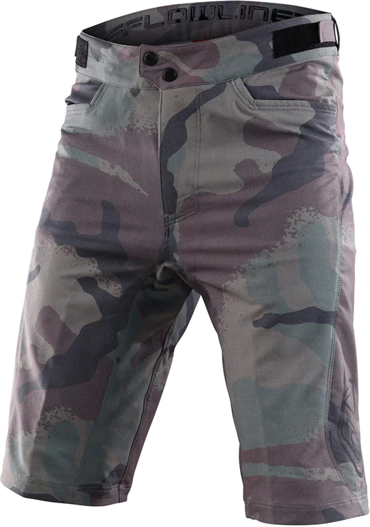 Troy Lee Designs Flowline Camo Woodland rövidnadrág