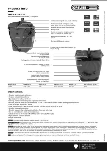 Ortlieb Back-Roller Plus CR táska 17.Kép