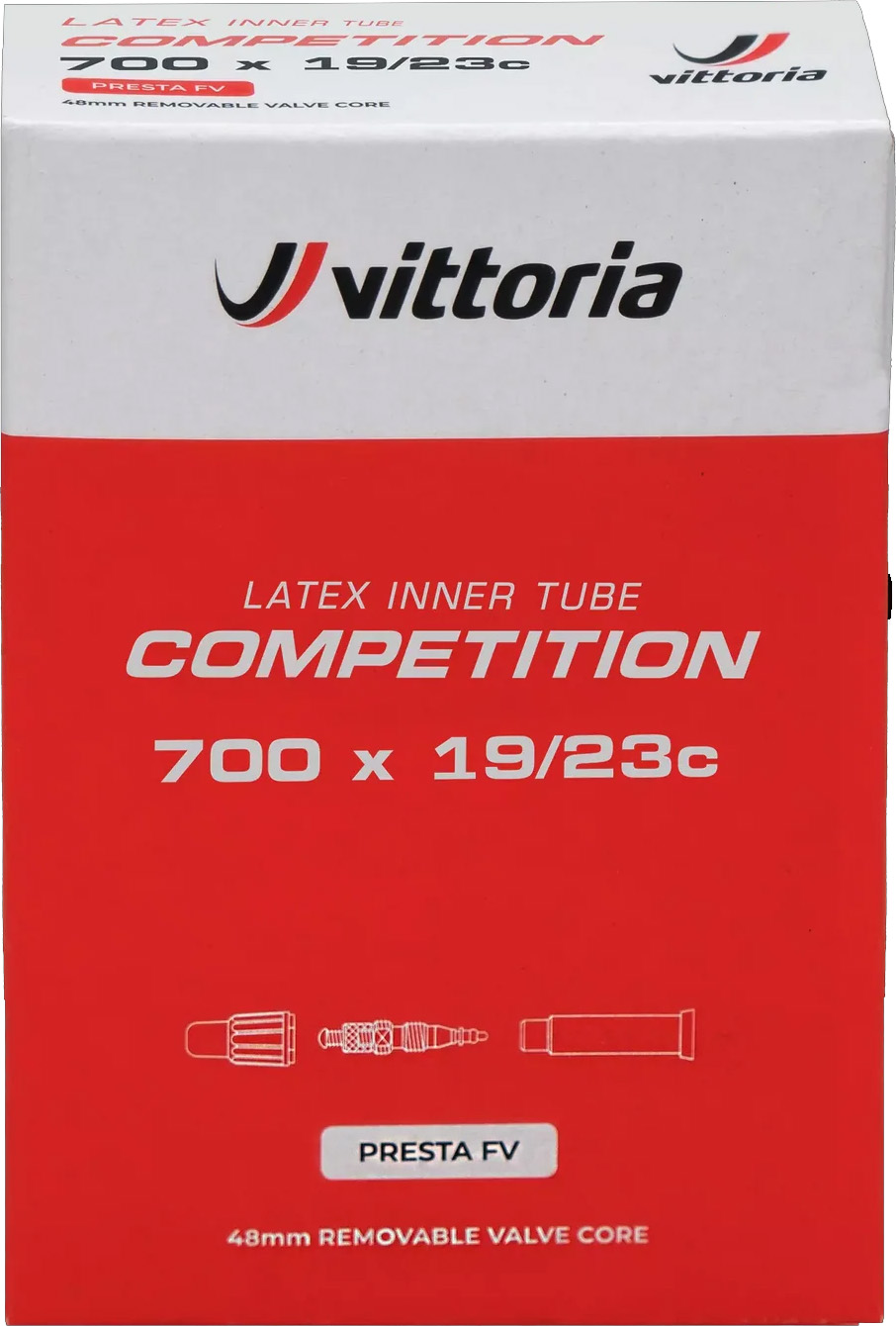 Vittoria Competition Latex 28 622/630-25/28 48 mm presta inner tube