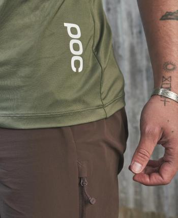 POC Zöld POC Reform Enduro light tee mez 2024 3.Kép