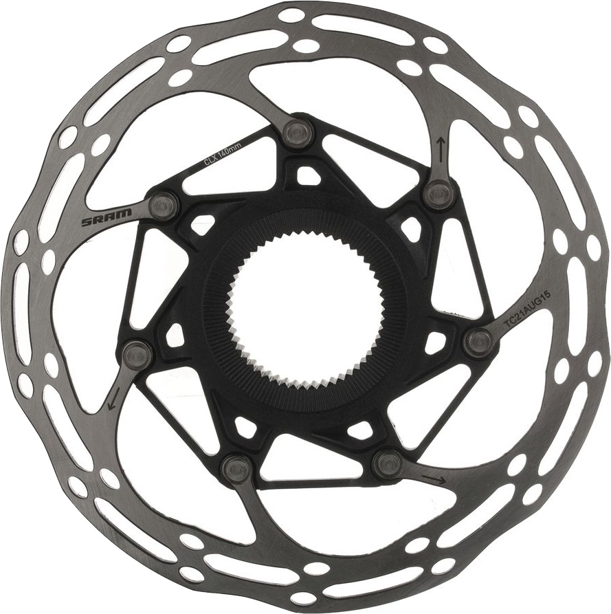 SRAM Ezüst - Fekete Sram Centerline X Centerlock 160mm féktárcsa 2018