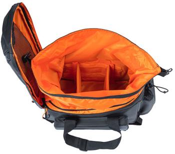 Basil Fekete - Narancssárga Basil Miles Tarpaulin XL Pro csomagtartó táska 2023 5.Kép