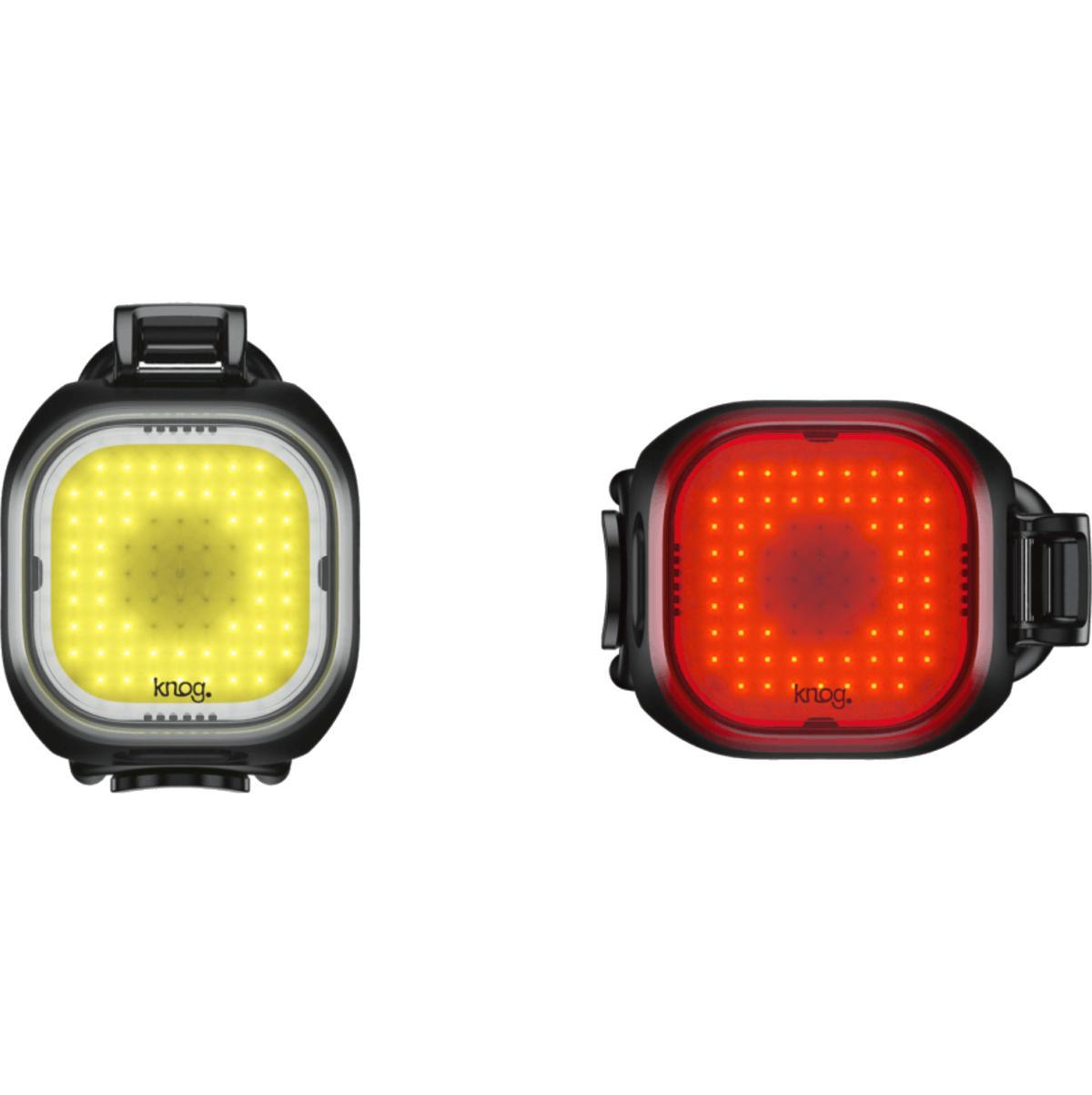 Knog Blinder Mini Square Twinpack USB light set