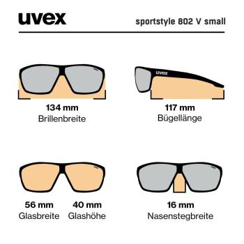 Uvex Sportstyle 802 Small Vario napszemüveg 6.Kép