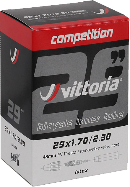 Vittoria Competition Latex 29*1.7-2.3 (622-43/58) SV48 145g inner tube