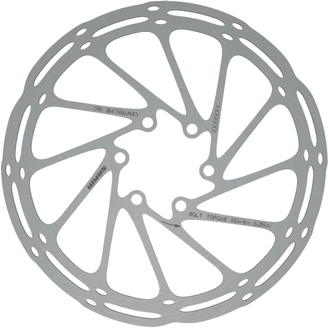 Sram Centerline 6cs 180mm disc brake rotor