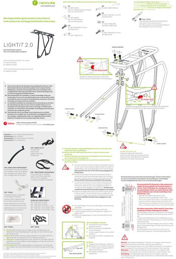 Racktime Lightit 2.0 Tour 28 SnapIt 2.0 rear rack 3.Image