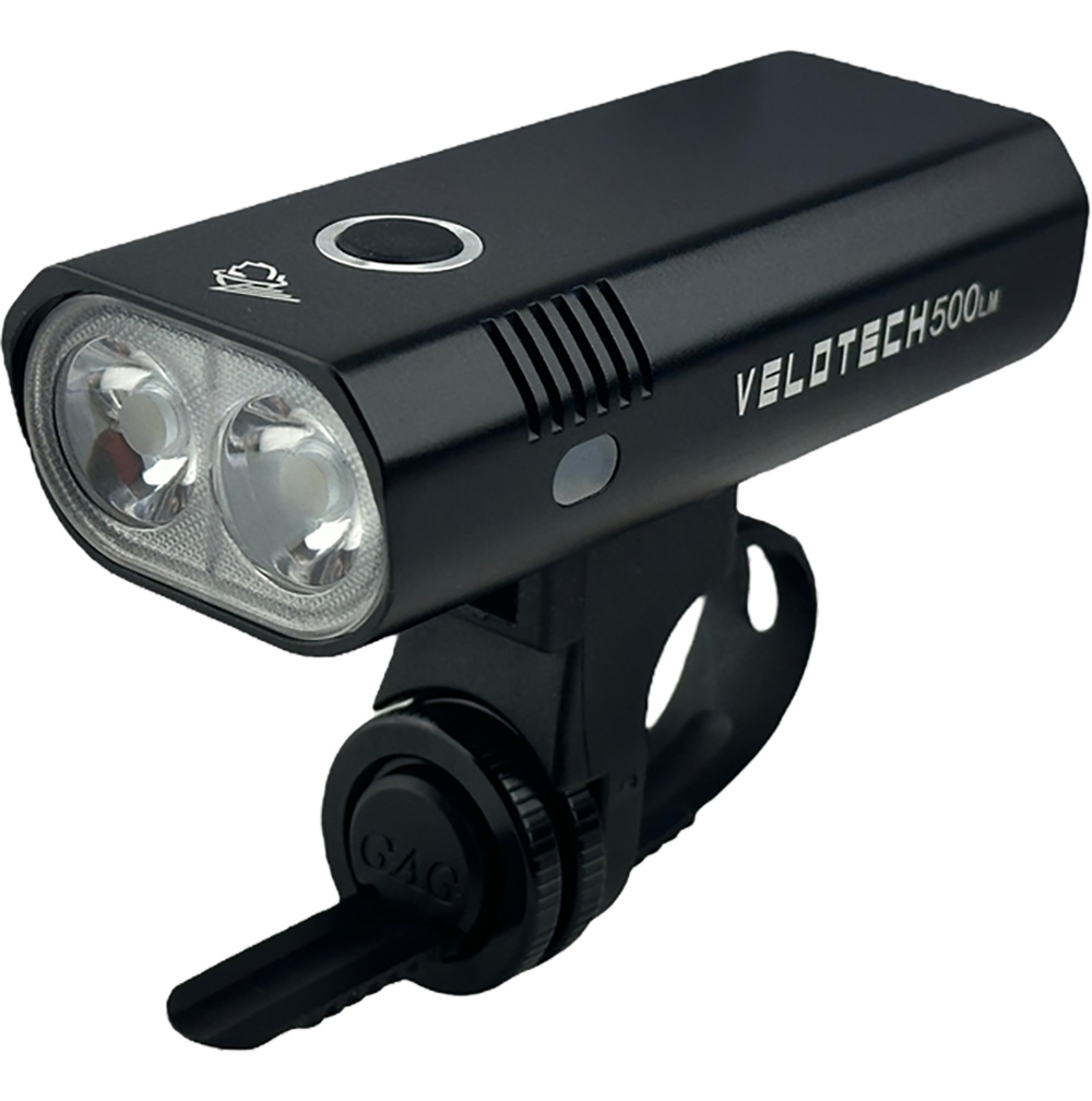 Velotech Pro 500L USB első lámpa