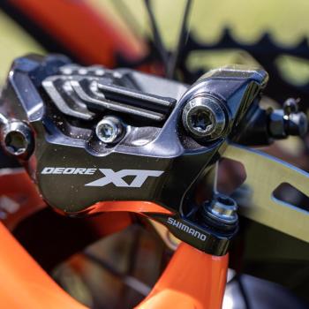 Shimano Deore XT M8120 Ice hidraulikus tárcsafék test 2.Kép