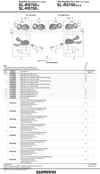 Shimano Ultegra RS700 bilincses 2sp váltókar 3.Kép