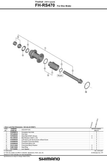 Shimano Tiagra RS470 rear hub 2.Image