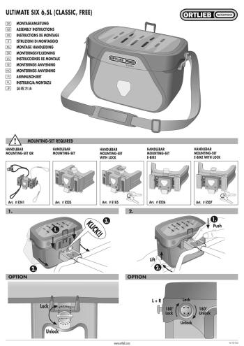 Ortlieb Ultimate M handlebar bag 11.Image