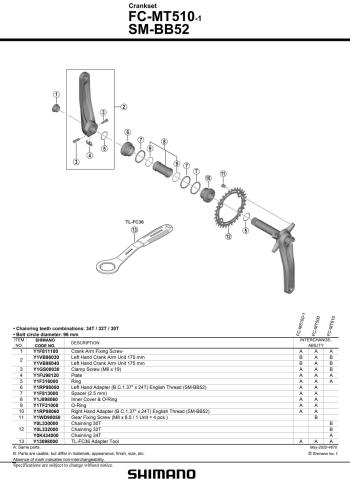 Shimano Deore M5100-2 integrált hajtómű 2.Kép