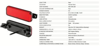Knog Blinder eBike R50 RH hátsó lámpa 6.Kép