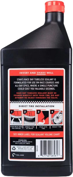 Stans NoTubes Race Day tubeless és defektgátló folyadék 1000 ml 2.Kép