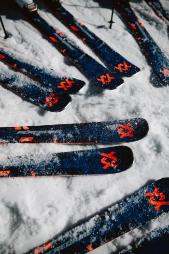 Völkl Peregrine 82 skis with Marker Lowride FR bindings 7.Image