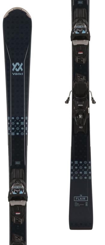 Völkl Flair 76 skis with Marker VMotion 10 GW bindings Image