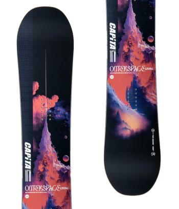 Capita Outerspace Living snowboard lap 2.Kép