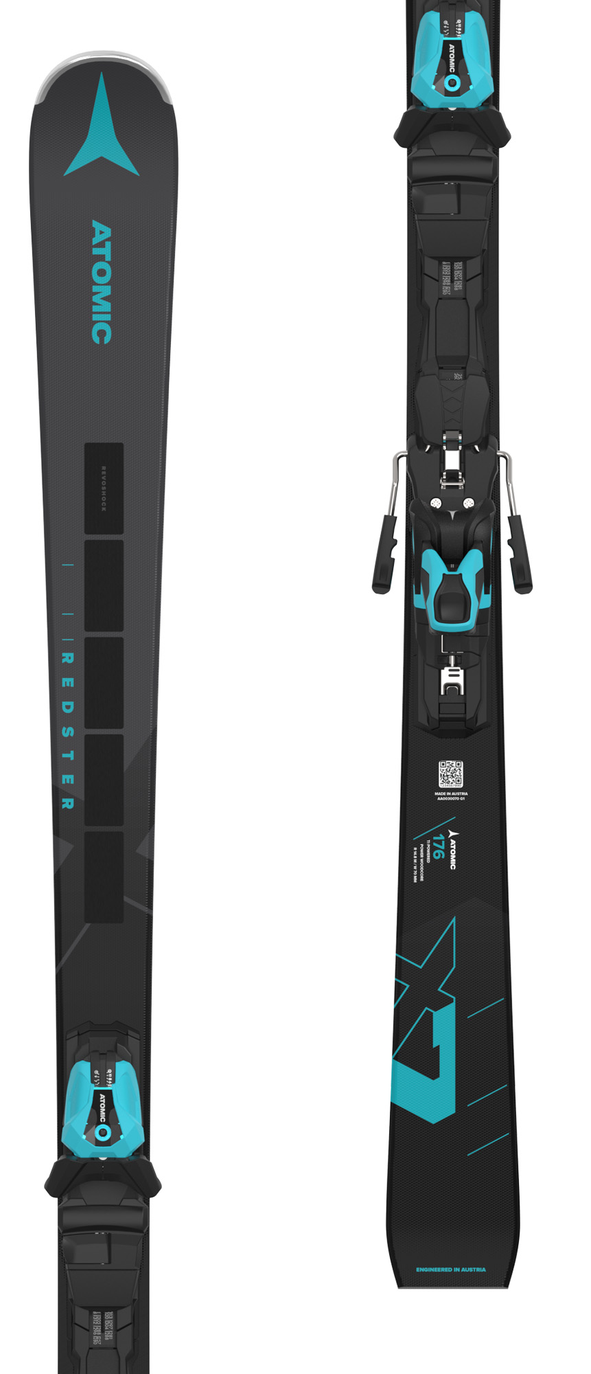 Atomic Redster X7 RVSK C skis with Atomic MI 12 GW bindings