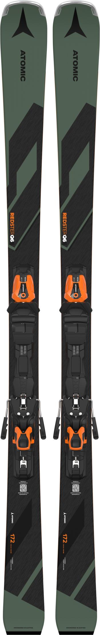 Atomic Redster Q6 skis with Atomic MI 12 GW bindings 3.Image