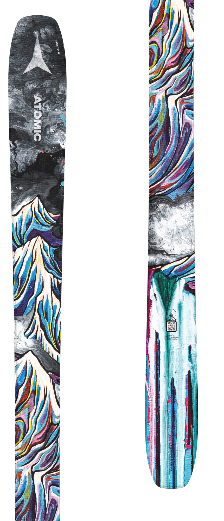 Atomic Bent 90 skis