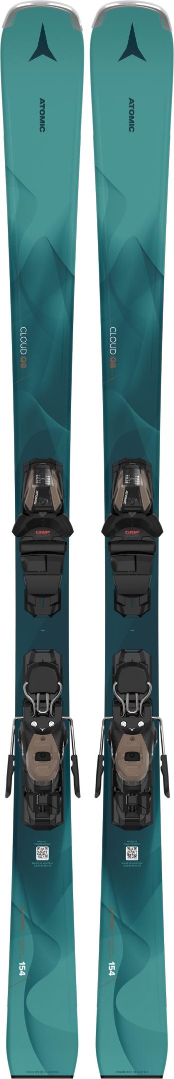 Atomic Cloud Q8 skis with Atomic M 10 GW bindings 3.Image