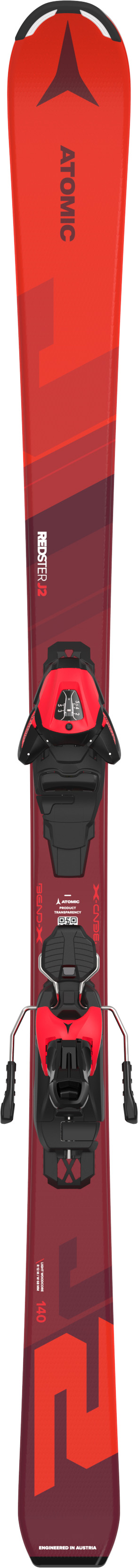 Atomic Redster J2 130-150 skis with Atomic L6 GW bindings 2.Image