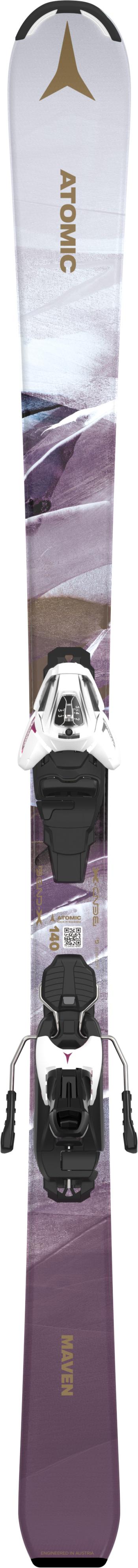 Atomic Maven Girl 130-150 skis with Atomic L6 GW bindings 2.Image