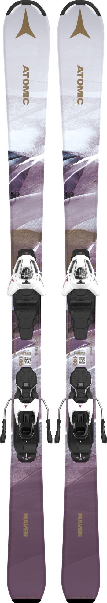 Atomic Maven Girl 130-150 skis with Atomic L6 GW bindings 3.Image