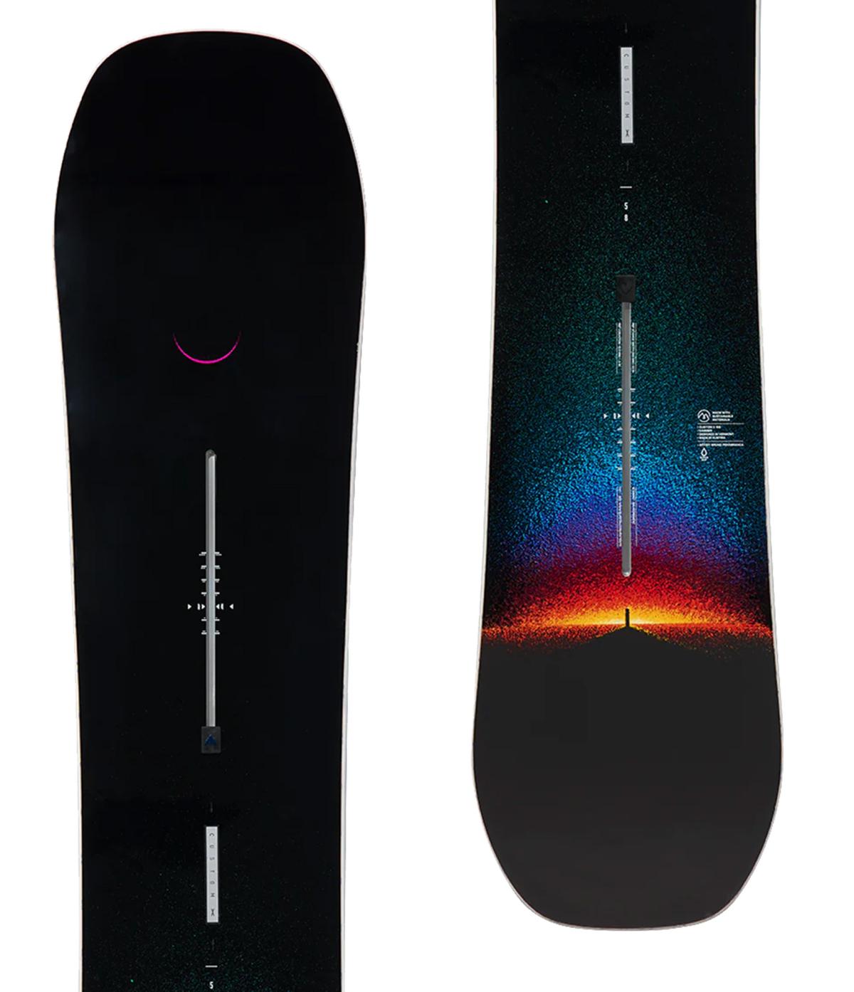 Burton Custom X snowboard lap