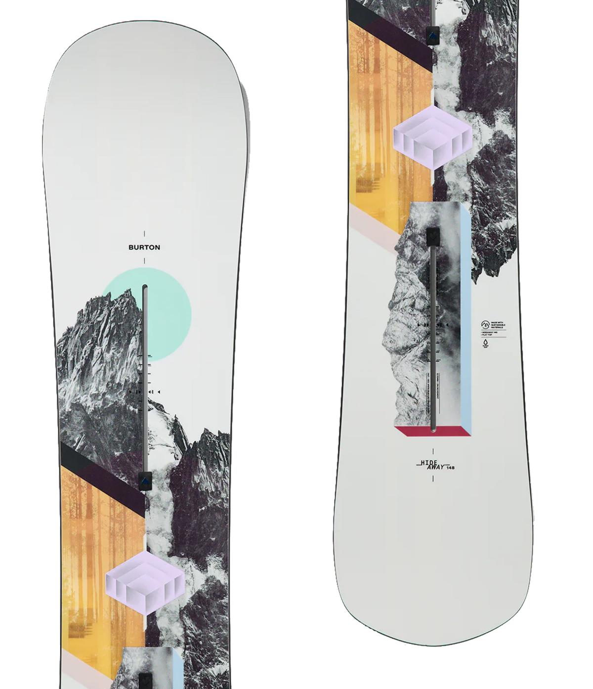 Burton Hideaway snowboard lap