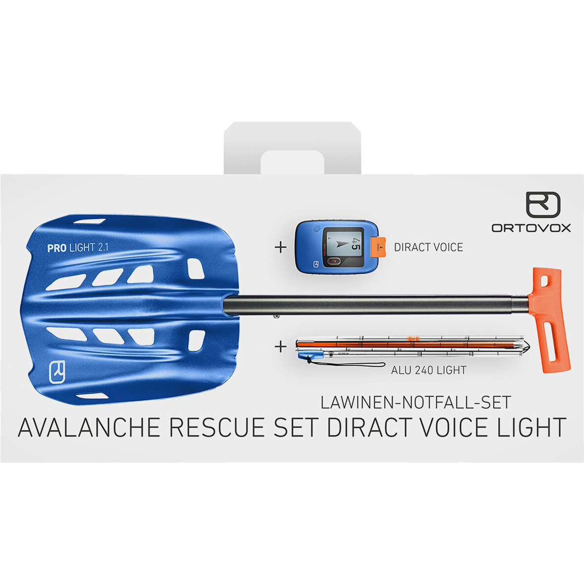 Ortovox Avalanche Rescue Light + DV lavina műszer szettben