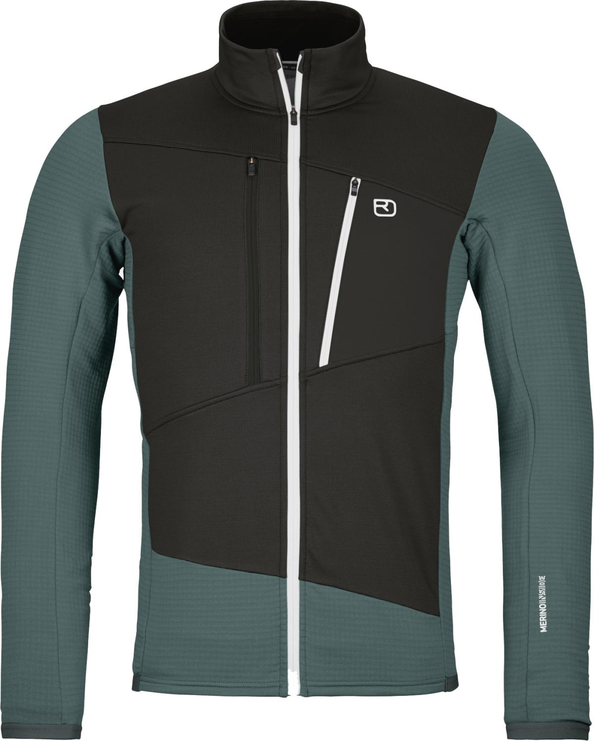 Ortovox Fleece Grid FZ M pulóver