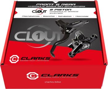 Clarks Clout1 hidraulikus tárcsafék szett 160mm tárcsával 4.Kép