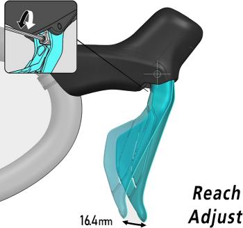 Shimano 105 R7170 Di2 első hidraulikus tárcsafék 11.Kép