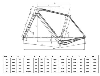 Bianchi Arcadex Pro GRX GRX-820/822 1*12 kerékpár 2.Kép