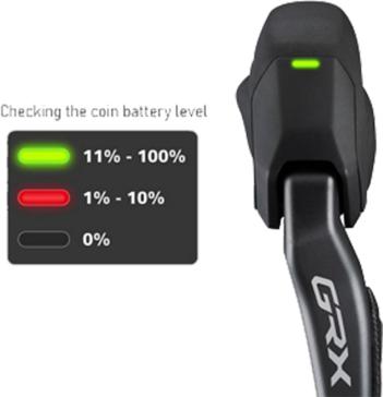 Shimano GRX RX825 Di2 hidraulikus hátsó fékváltókar szett 20.Kép