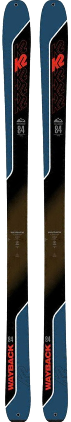 K2 Wayback 84 LTD + skin touring skis 2.Image