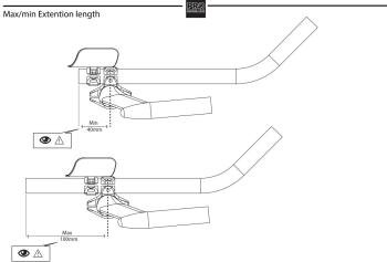 Pro Missile Ski-Bend Clip-on Alloy extension 3.Image