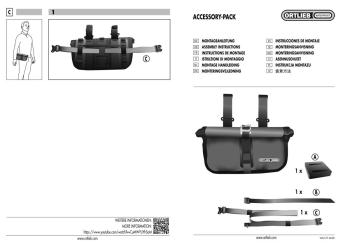 Ortlieb Accessory Pack 3,5L kormánytáska 15.Kép