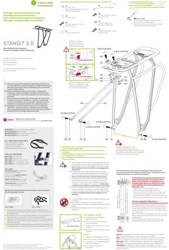 Racktime Standit 28 ALU csomagtartó 2.Kép