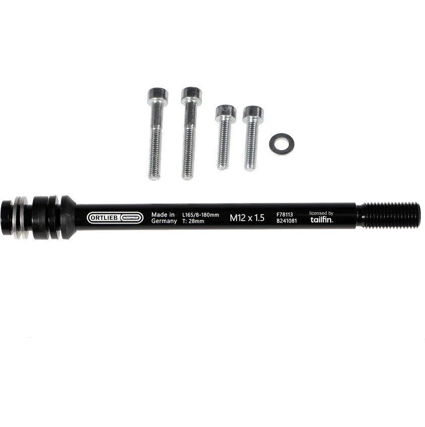 Ortlieb Thru Axle M6 1,5mm adapter