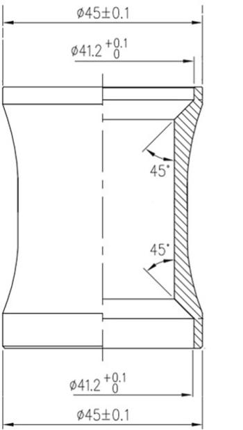 FSA Orbit IS-2 41.2/45 420 mm integrált kormánycsapágy 2.Kép