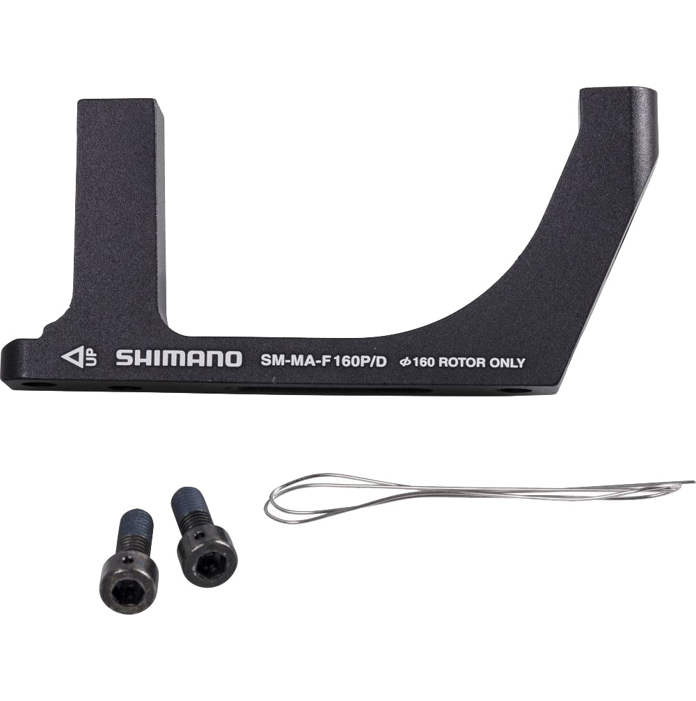 Shimano tárcsafék adapter Post mount-ról Flat mount-ra 160 mm
