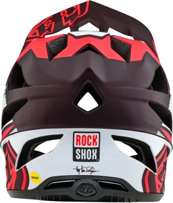 Troy Lee Designs Stage MIPS Sram Red helmet 2.Image