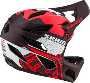 Troy Lee Designs Stage MIPS Sram Red helmet 3.Image